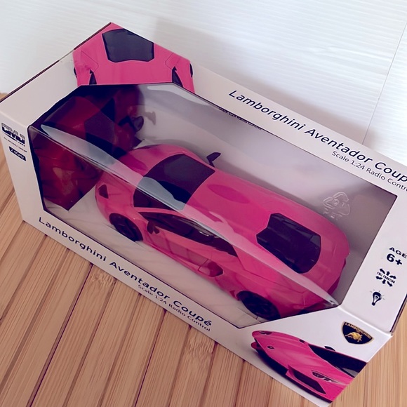 ⏬PRICE DROP⏬ LAMBORGHINI AVENTADOR COUPÉ CMJ RC CARS Scala 1:24 Radio Control - Picture 5 of 10